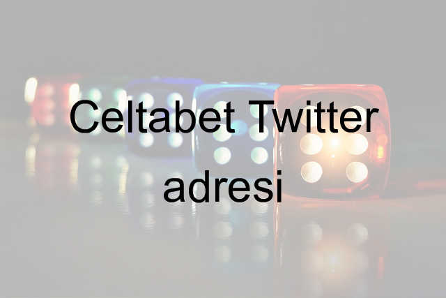 Celtabet Twitter adresi